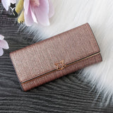 Large Capacity Split Leather Wallet for Women
