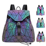 Laser Luminous Backpack for Women