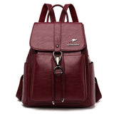 Soft Classic Genuine Leather Backpack