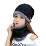 Knit Hat Thick Warm