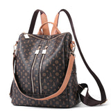 Chic PU Leather Backpack