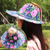 The Exquisite Bamboo Silk Summer Hat for Women